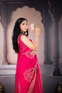 Handcrafted Vichitra Silk